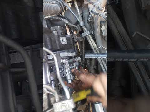 how to setting disel pump shot video viral Isuzu fvz truck