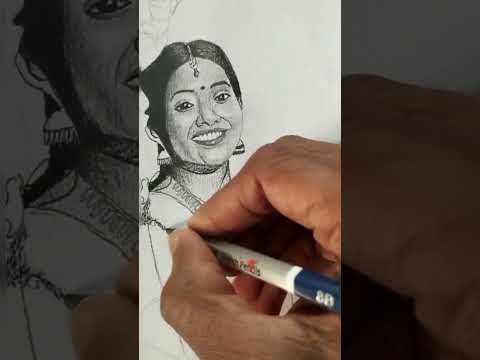 Couple portraits #painting #art #creative #handicraft #handmade #trending #hashtag #yt #portrait