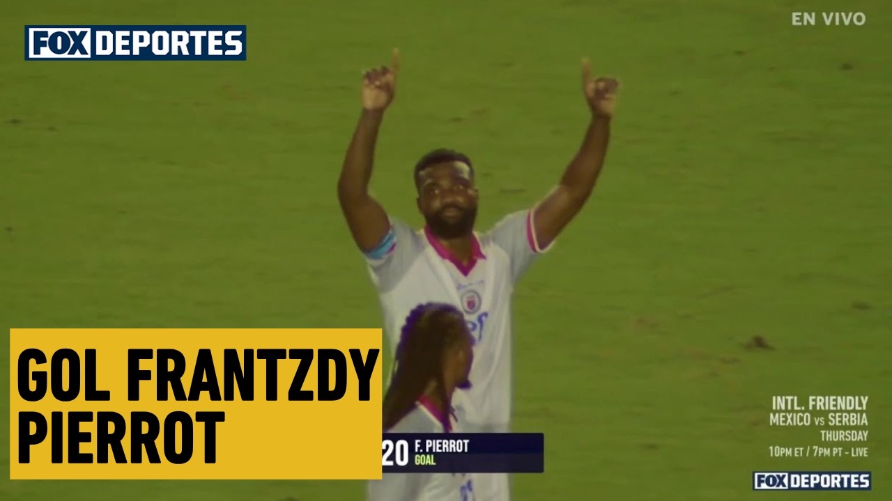🔥 GOL Frantzdy Pierrot | Haití 3-0 Nueva Zelanda | Amistoso Internacional 2026