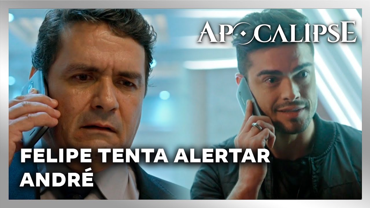 NOVELA APOCALIPSE: Felipe tenta impedir André de colocar a Marca da Besta