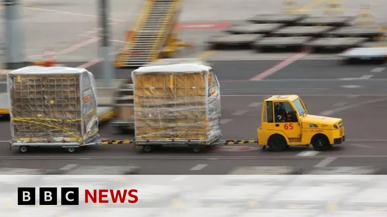 Mystery fires were Russian 'test runs' to target cargo flights to US | BBC News