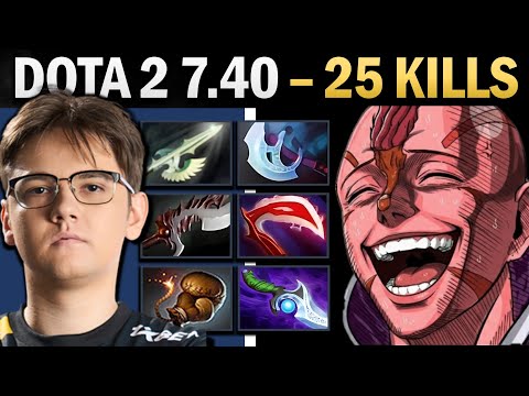 Anti-Mage Pro Carry with Halberg and 25 Kills - Dota 2 Gameplay