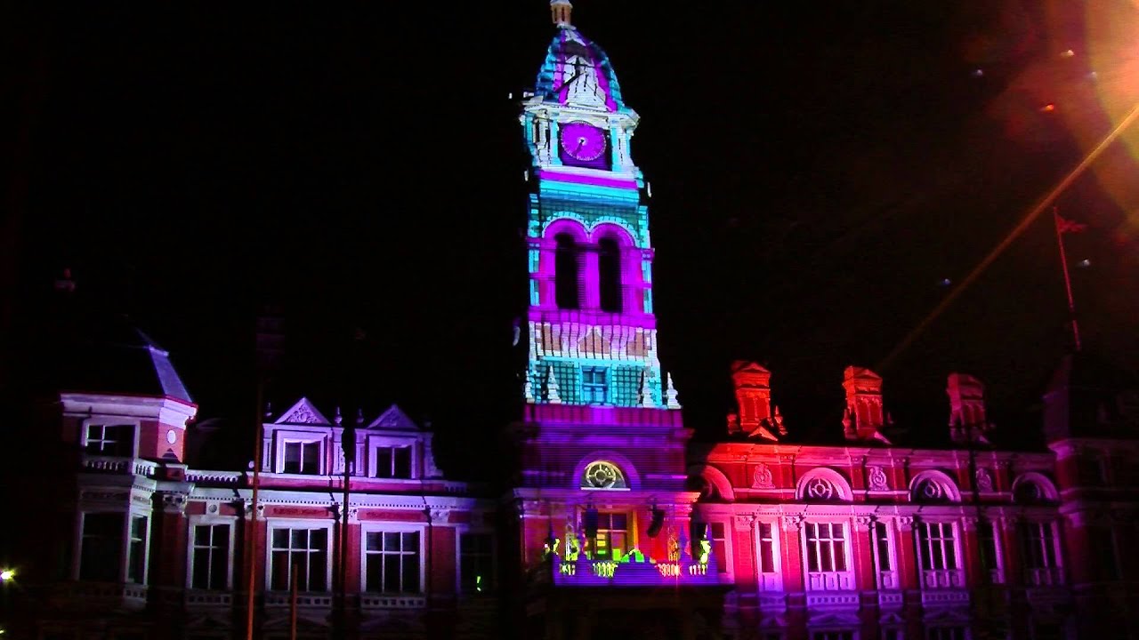 Eastbourne  Christmas Lightshow  2015