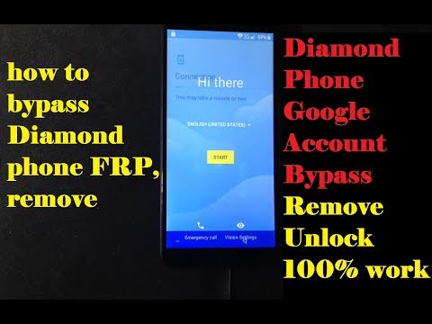 how to Bypass  Diamond Luxuary X google account Lock