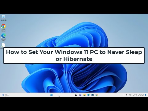 how to change the sleep time on windows 11