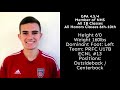 Christopher Buczek Outside-Back Film 2nd Half of ECNL Season #13 PRFC U17B ECNL