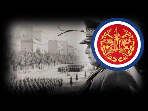 Anthem of the Yugoslav People's Army (JNA) - Moj je otac bio partizan