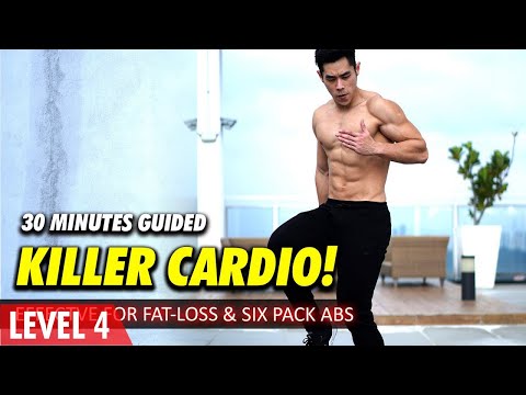 Guided Level 4 Killer Fat-Burning Cardio!