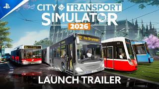 City Transport Simulator 2026 – Launch Trailer | PS5 Games Trailer