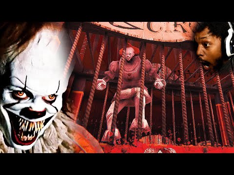 CLOWNS CHASING ME AROUND AN AMUSEMENT PARK | Death Park ENDING