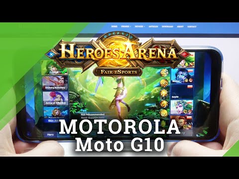 Heroes Arena on Motorola Moto G10 – High Graphics Test