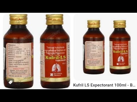 Kufril LS Syrup Uses in Hindi   बलगम वाली खांसी   Side Effects   Dose   1080P HD 1
