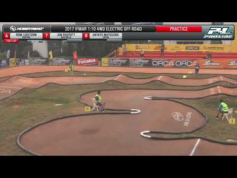 2017 IFMAR Electric Off-Road Worlds - Rene Levetzow's practice round back flips