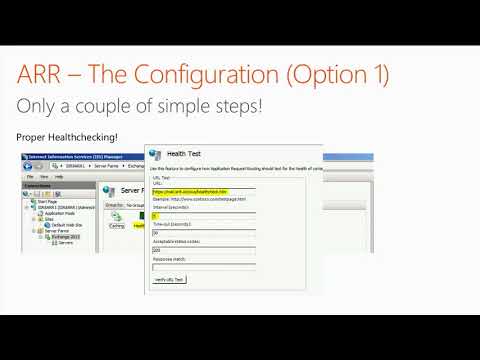 Microsoft Exchange Conference 2014 Web Application Proxy WAP and Application Request Routing ARR   T