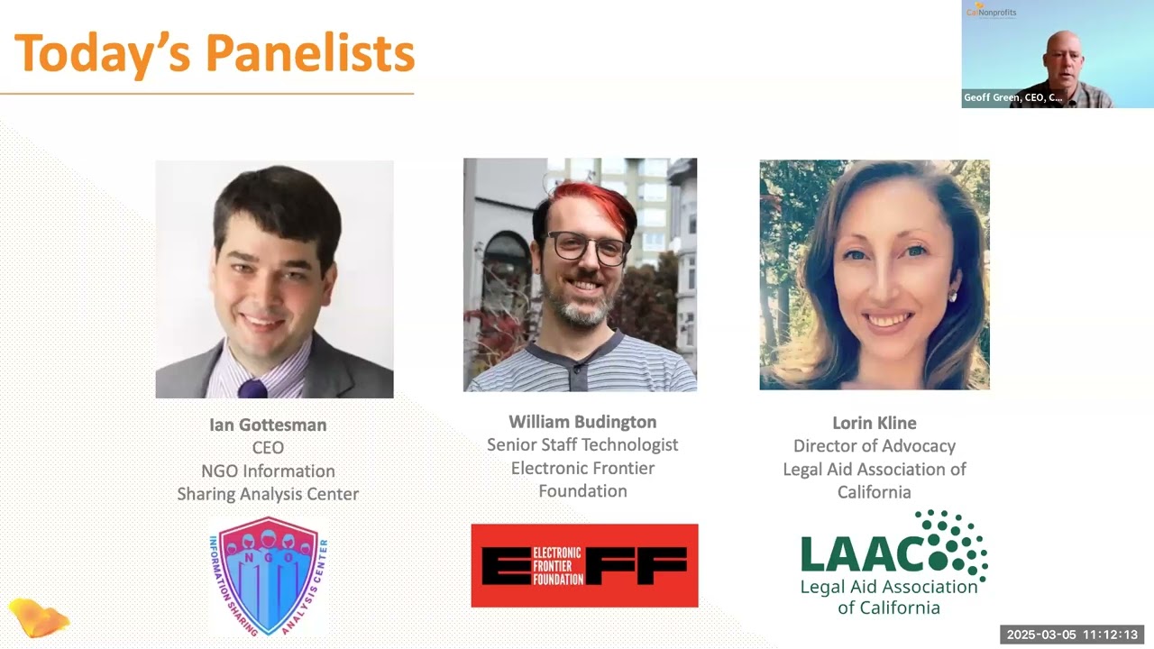 Recording Nonprofit Resilience Under Trump 2 0  Digital Defense for Nonprofits