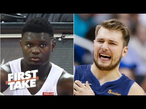 Zion Williamson and Luka Doncic are overrated on the 'NBA re-drafted' list - Stephen A. | First Take