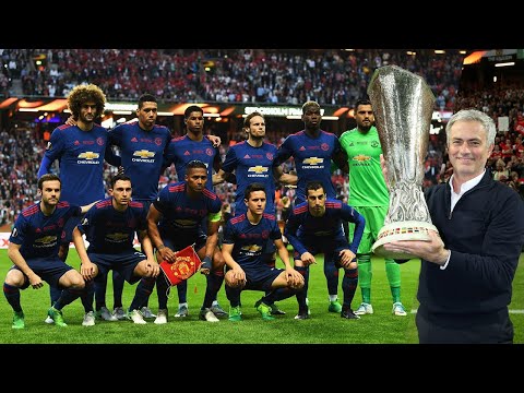 The Day José Mourinho Won the Europa League with Manchester United !!