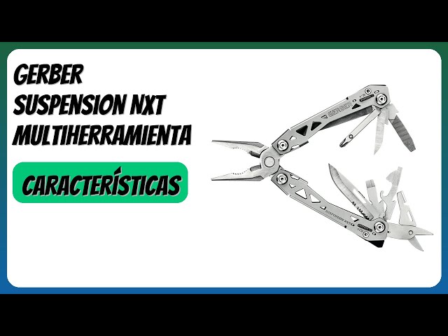 Vídeo relacionado con Gerber Multiherramienta con clip para cinturón y 15 funciones, Suspension NXT, Peso: 190 g, Longitud cerrada: 10,8 g, Plateada, 31-003345