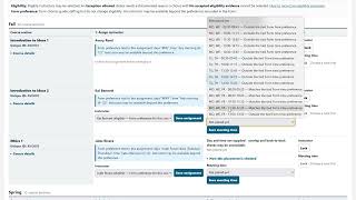 Department Schedule Workbench