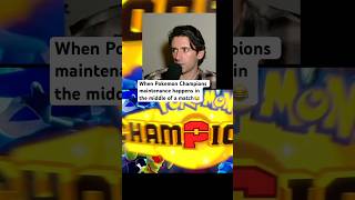 When Pokemon Champions maintenance happens during a match. #pokemonchampions #pokemonstreamer
