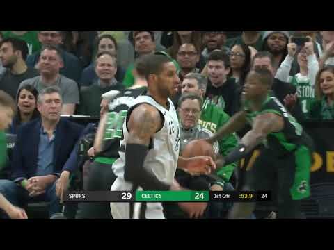 LaMarcus Aldridge Full Highlights Spurs vs Celtics 2019 03 24   48 Pts, 13 Reb, 6 Ast!