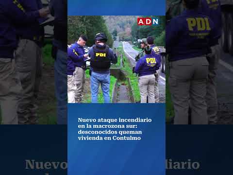 Nuevo ataque incendiario en la macrozona sur: desconocidos queman vivienda en Contulmo