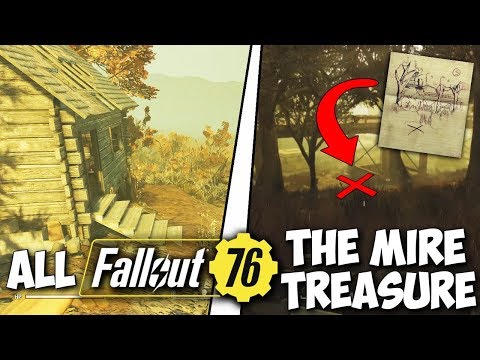 Fallout 76 - All The Mire Treasure Map Locations (#1, #2, #3, #4, #5)