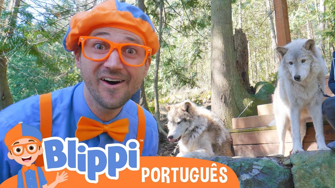 Blippi Visita um Parque Selvagem | Vídeos Educativos para Crianças | As Aventuras de Blippi