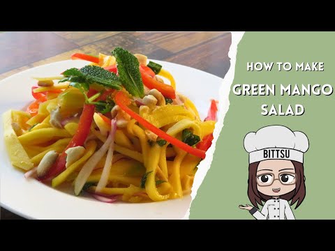 How to make Green Mango Salad | Fresh, Healthy, and Delicious