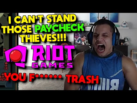 Tyler1 LOSES IT and RAGE at RIOT GAMES