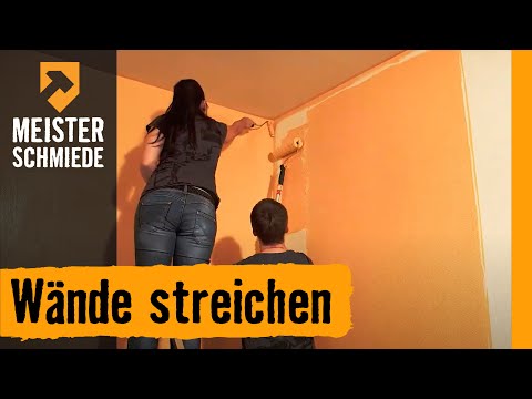 Meisterschmiede Wände streichen
