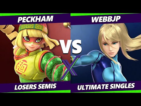 S@X 377 Online Losers Semis - Peckham (Min Min) Vs. WebbJP (ZSS) Smash Ultimate - SSBU