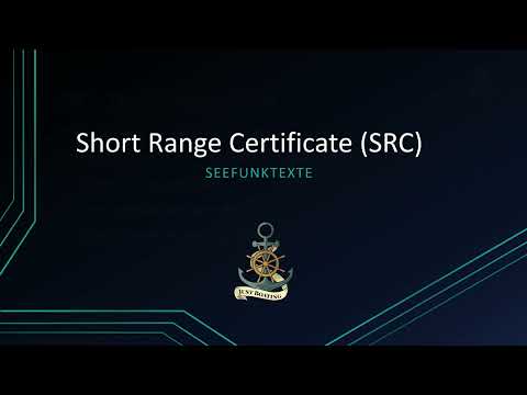 #15 Lernen der Seefunktexte für die Prüfung zum SRC (Sprechfunkzeugnis)