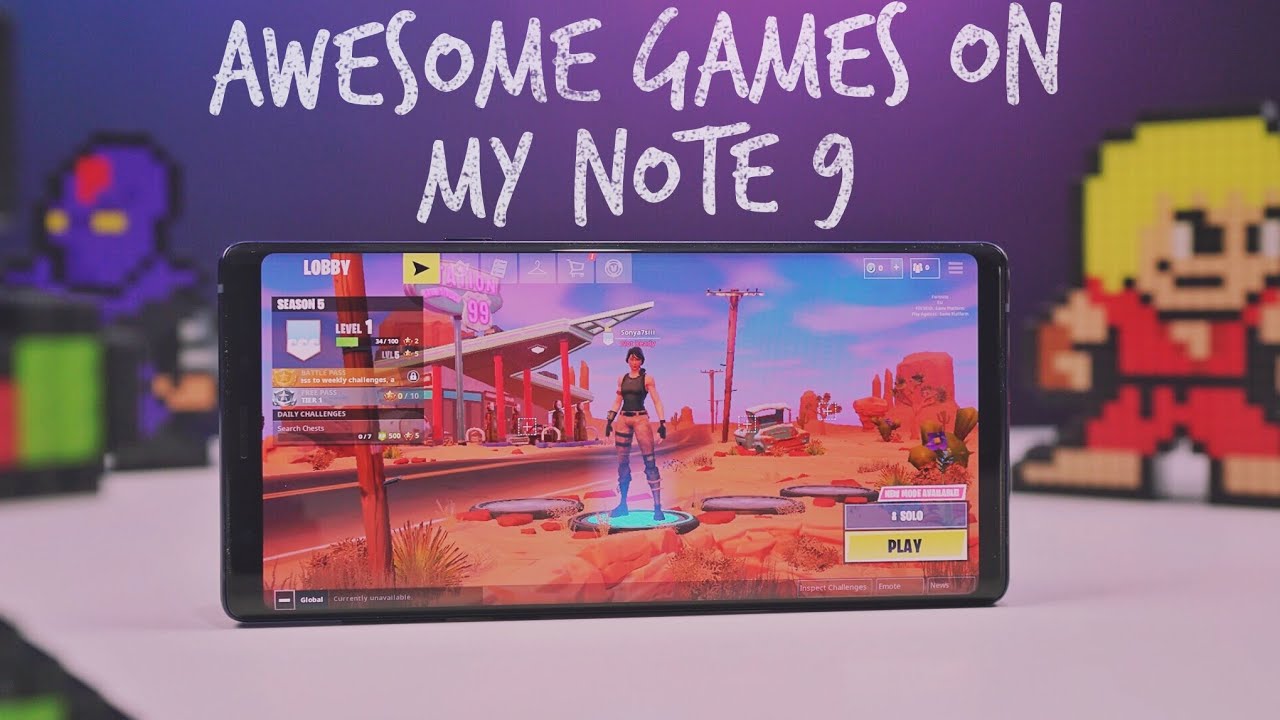 10 Awesome Games I Play on my Galaxy Note 9