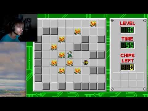 GREAT TILES OF FIRE | cs188 Plays: Chips Challenge (1995)