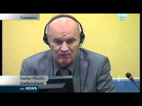 Mladic faces court over genocide charges