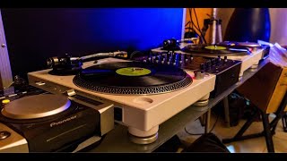 Video thumbnail for Pioneer PLX500 White turntable setup with Korg ZERO4 mixer demo. (reverb post) (No music copyright) by Ruth Roma