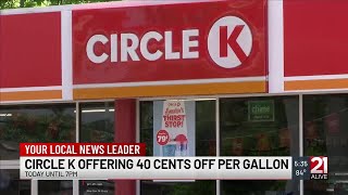 Circle K offering 40 cents off per gallon for ‘Back-to-School’ Fuel Day sale