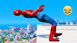Download lagu Funny Moments In GTA 5 - Spider-Man #3 mp3