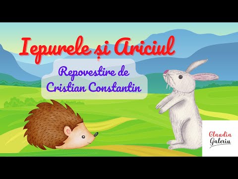 Iepurele și Ariciul /Poveste educativă cu tâlc /Povești cu animale /Povești citite pentru copii 🦔🐇❤️