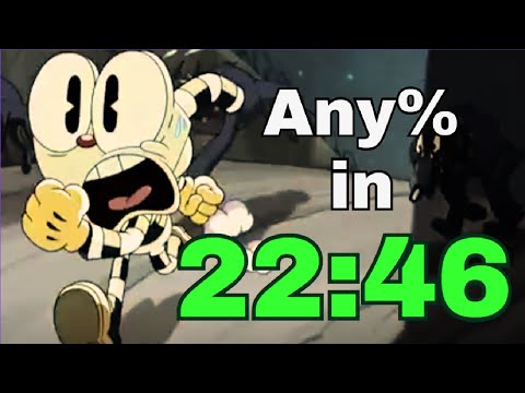 (WORLD RECORD) Cuphead - Any% Speedrun in 22:46