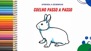 Como desenhar um coelho fcil passo a passo