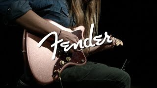 Video thumbnail for Fender American Performer Jazzmaster, Penny | Gear4music demo by Gear4music Guitars