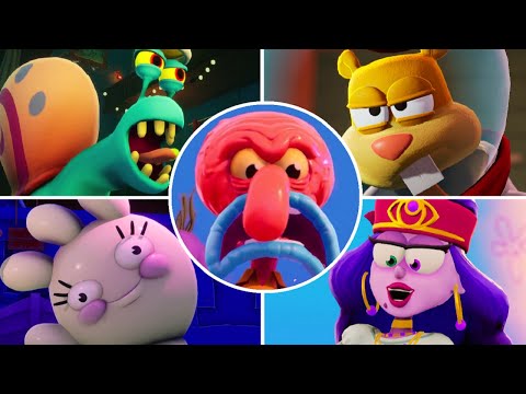 SpongeBob the Cosmic Shake - All Bosses