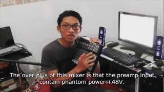 Video thumbnail for Behringer C-1, XENYX 1202FX, FCA202 Review & Demo by Gasendra Studios