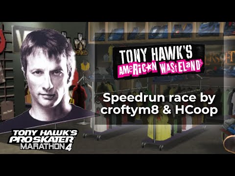 Tony Hawk's American Wasteland by croftym8 and hcoop in 52:35 - Tony Hawks Pro Skater Marathon 4