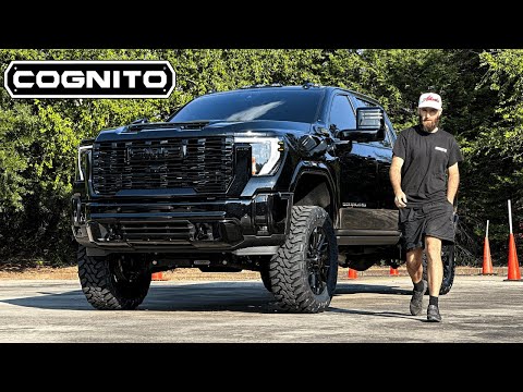 BLACK is BETTER: 2024 GMC Sierra 2500 Denali | 4" Cognito Lift Kit Raised to 6", 22" G21 Replicas