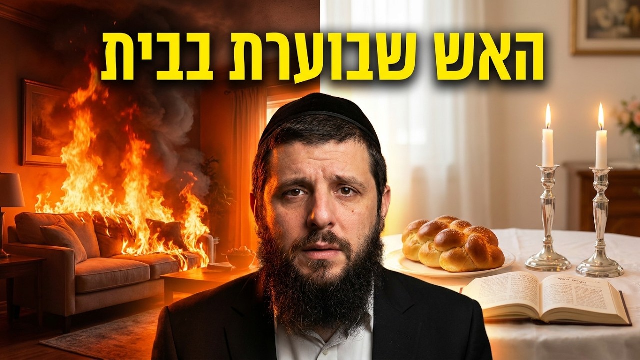 הרב שמואל לסרי האש שבוערת בבית: על התיקון הגדול של הדור