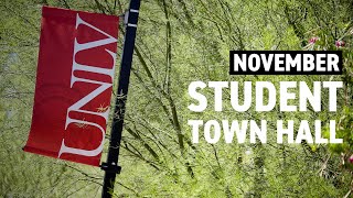 Student Town Hall (November 2020)