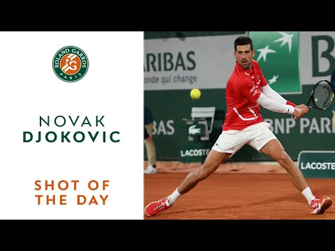 Shot of the Day #9 - Novak Djokovic I Roland-Garros 2020